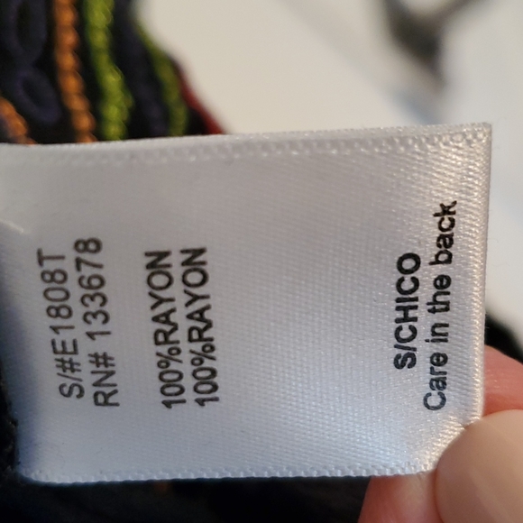 Peasant Gauzy Boho Embroidered Blouse Sz Smal EUC! - Picture 10 of 10